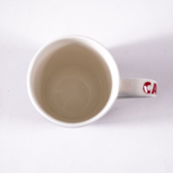 Canada Moose Maple Leaf Candian Ceramic Coffee Mug Tea Cup Drinkware Blue Red - Picture 5 of 8